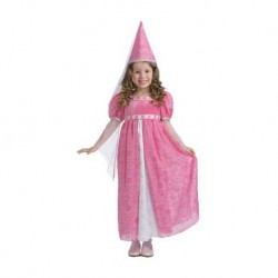 Disfraz Hada madrina,Princesa o Medieval,talla 7-9