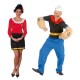 Disfraz Popeye o  Marinero forzudo,talla L