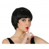 Peluca Negra Pelo Corto.