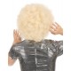 Peluca Afro Unisex, rubia