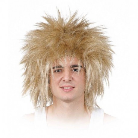 Peluca Grunch,color Negra..Punk-Rock