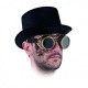 Gafas Steampunk cobre o Aviador