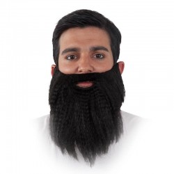 Barba Hipster,color negra