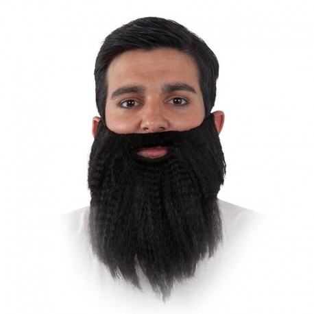 Barba Hipster,color negra