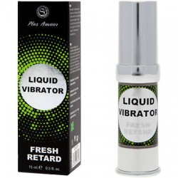 Vibrador Líquido Retardante Fresh Retard 15 ml..Unisex