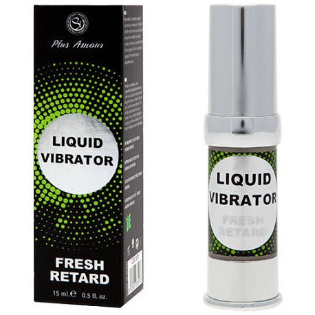 Vibrador Líquido Retardante Fresh Retard 15 ml..Unisex