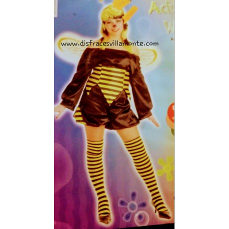Disfraz Abeja,mujer.Talla Unica