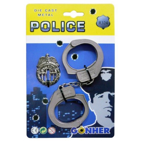 Esposas de Policia ,metal 