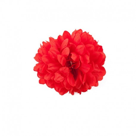 Pañuelo rojo y blanco 53×53 cm – Urly Flamenca – Urly Moda
