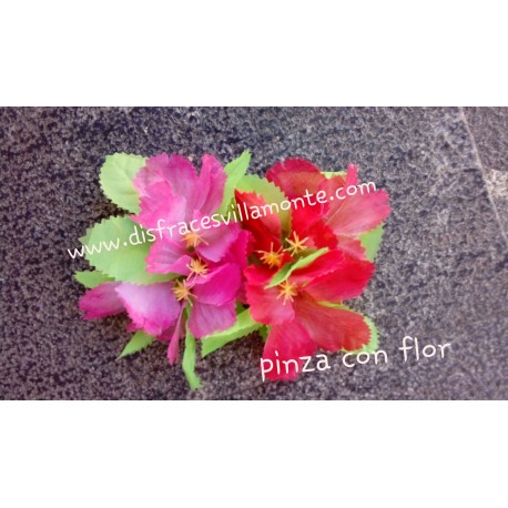 Flor Hawaiana..con pinza