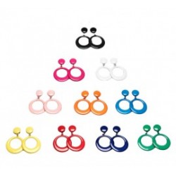 Pendientes de Sevillana.Colores Surtidos