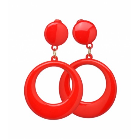 Pendientes Rojos..Sevillana,Cordobesa,Andaluza 