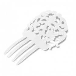 Peineta Blanca de Sevillana,Cordobesa,Flamenca  