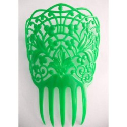 Peineta Verde de Sevillana,Cordobesa,Flamenca  