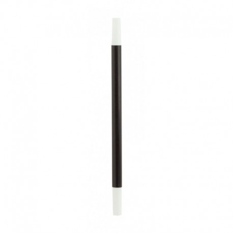 Varita de Magia o Mago...Negra con las puntas blancas
