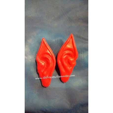 Orejas diablo  de plástico.