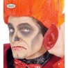 Orejas diablo de látex rojas