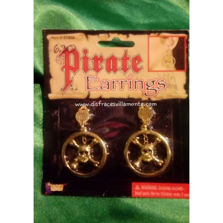 Pendientes Pirata,Unisex