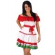 Disfraz Mejicana,talla M-L