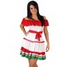 Disfraz Mejicana,talla M-L