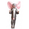 Disfraz de elefante con capucha ,Animales-Unisex..talla 6-7