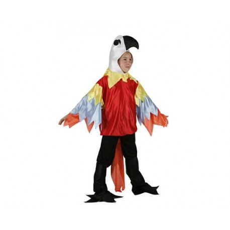 Disfraz Loro-Pájaro,Animales talla 5-6