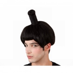 Peluca de Sumo Negra
