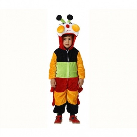 Disfraz Oruga-Gusano,Animales..talla 5-6