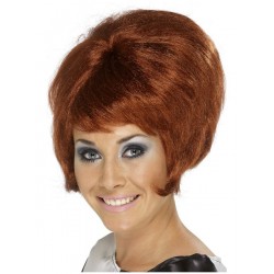 Peluca Colmena , años 60 ,color negra