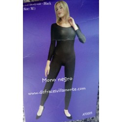  Mono negro para chica . Talla M