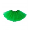 Tutu o Falda verde,de  30 cm largo