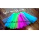 Tutu o Falda multicolor,de  30 cm largo