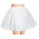 Tutu o Falda blanca,de  40 cm largo