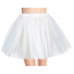 Tutu o Falda blanca,de  40 cm largo