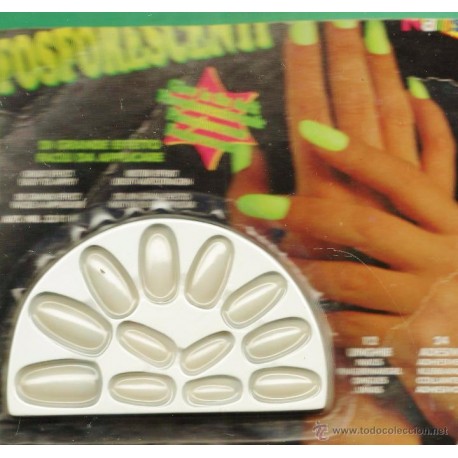 Uñas postizas, Fosforescentes