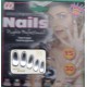 Uñas postizas,color plata