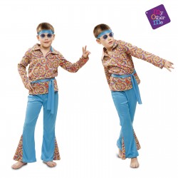 Disfraz Hippie Psicodelico 5-6 años