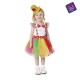 Disfraz Payasita Tutu-Payasa-Circo,talla 1-2 años
