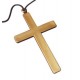 Cruz de monje,cura,monja,obispo , color dorada