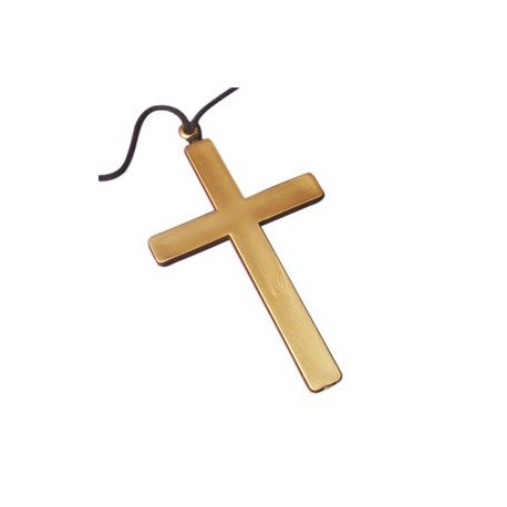 Cruz de Fraile,monje,cura,monja,obispo , color dorada