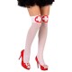 Medias de Liga , Enfermera Blancas con Cruz.