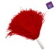 Pom-Pom animadora, dos unidades..en color rojo 