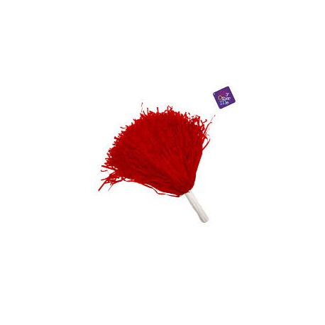 Pom-Pom animadora, dos unidades..en color rojo 