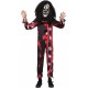 Disfraz Payaso siniestro-Asesino ,talla 10-12-Halloween unisex