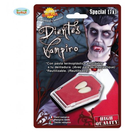 Colmillos-Dientes  de vampiro-Halloween