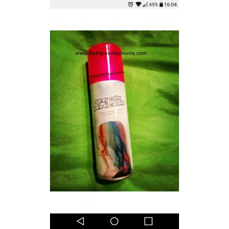 Spray pelo ,color Rosa-Fucsia