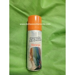 Spray pelo ,color Naranja