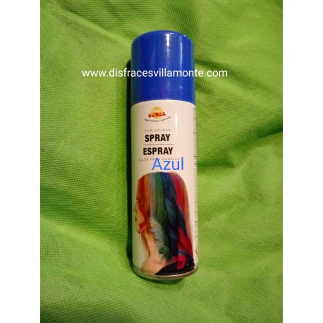 Spray pelo ,color Azul