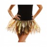 Tutú Tornasolado corto 4 capas.Talla unica