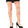 Medias-Panty con  cicatrices-Halloween